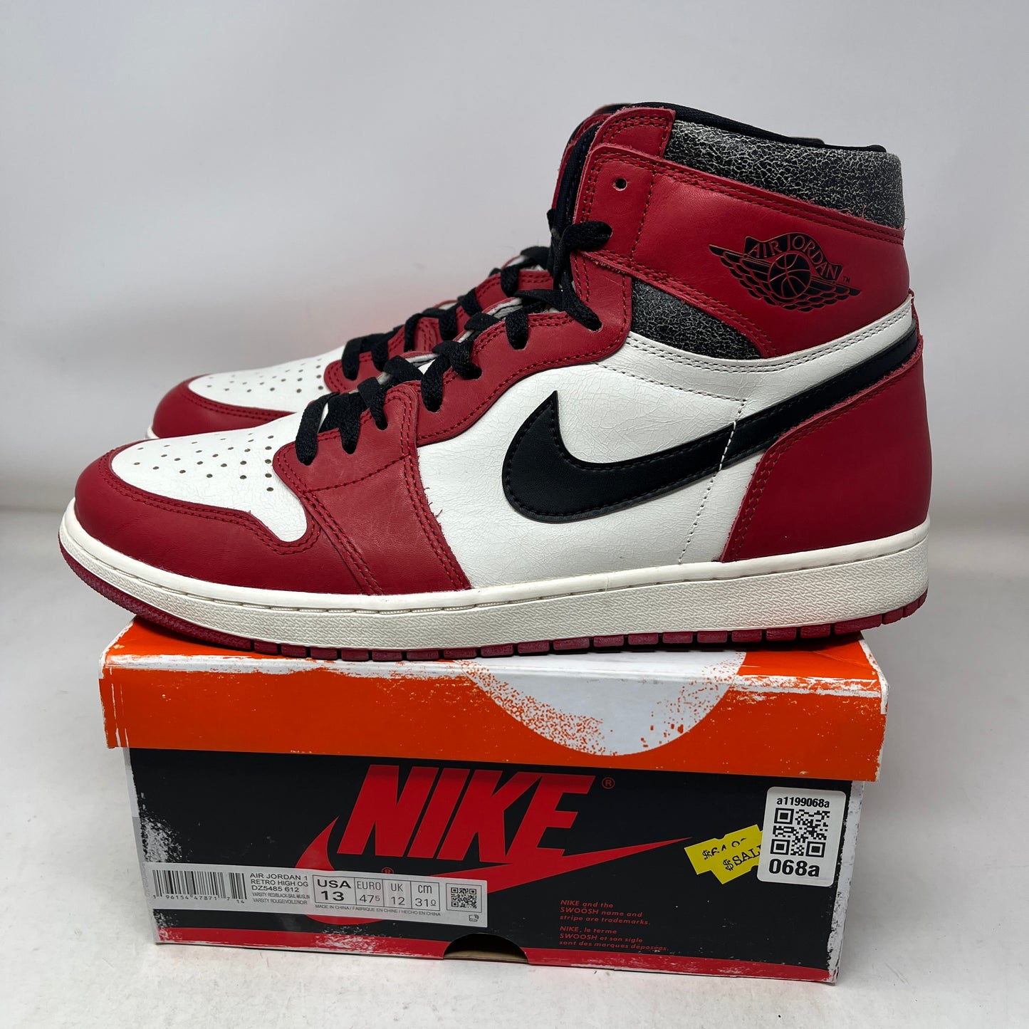 Jordan 1 Retro High OG Chicago Lost and Found Used