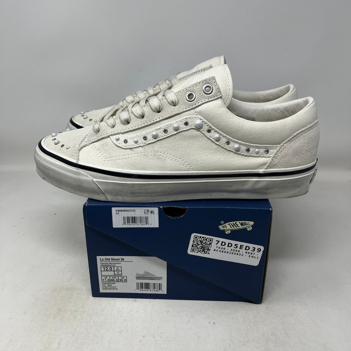 Vans OTW Old Skool 36 Pearlized Pack Marshmallow Used