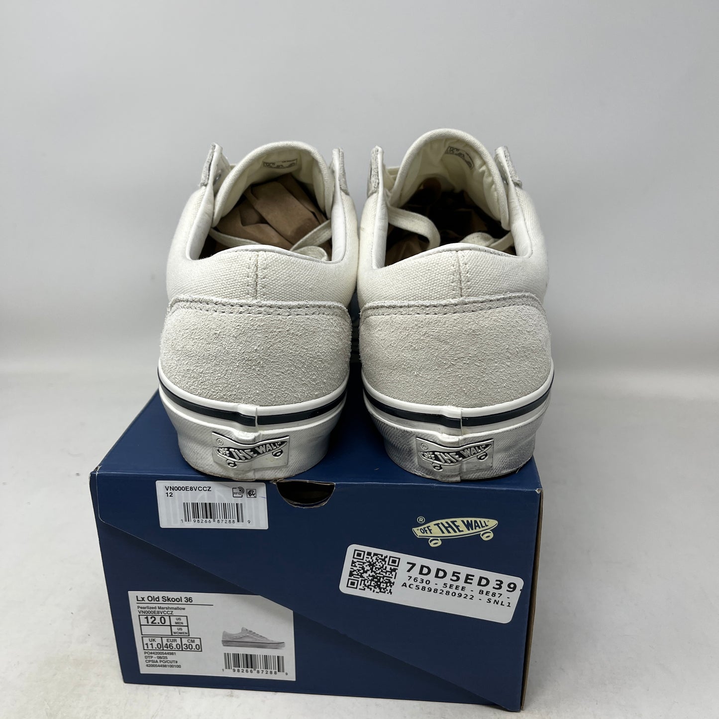 Vans OTW Old Skool 36 Pearlized Pack Marshmallow Used