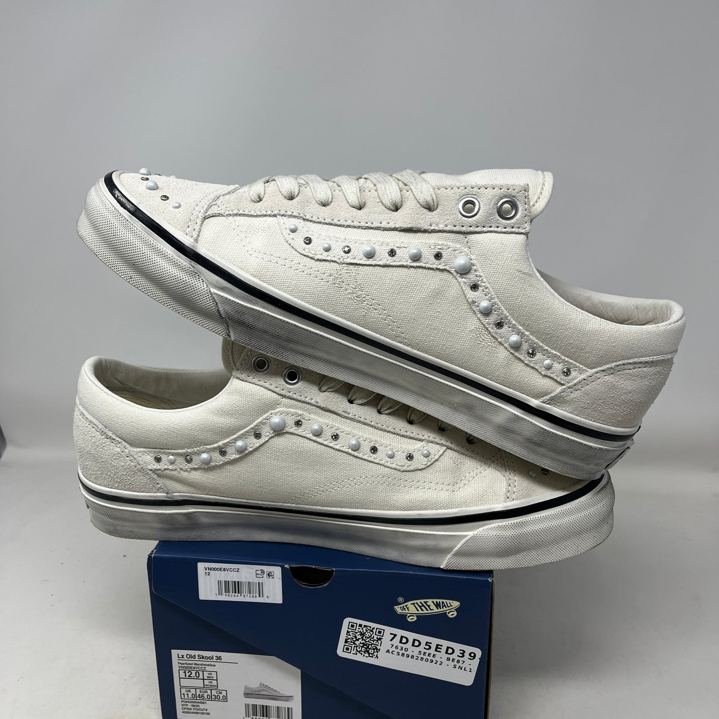 Vans OTW Old Skool 36 Pearlized Pack Marshmallow Used