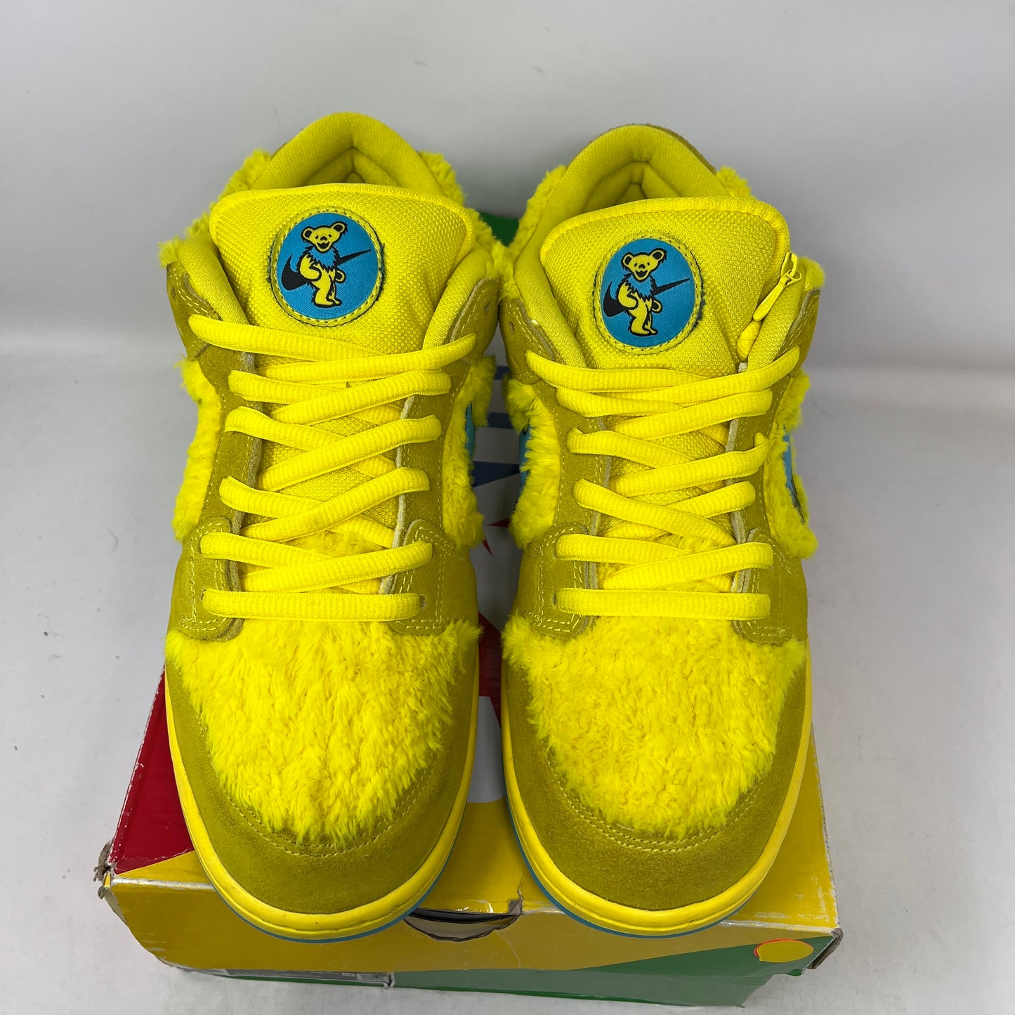 Nike SB Dunk Low Grateful Dead Bears Opti Yellow Used