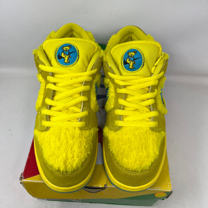 Nike SB Dunk Low Grateful Dead Bears Opti Yellow Used