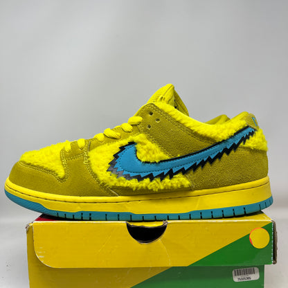 Nike SB Dunk Low Grateful Dead Bears Opti Yellow Used