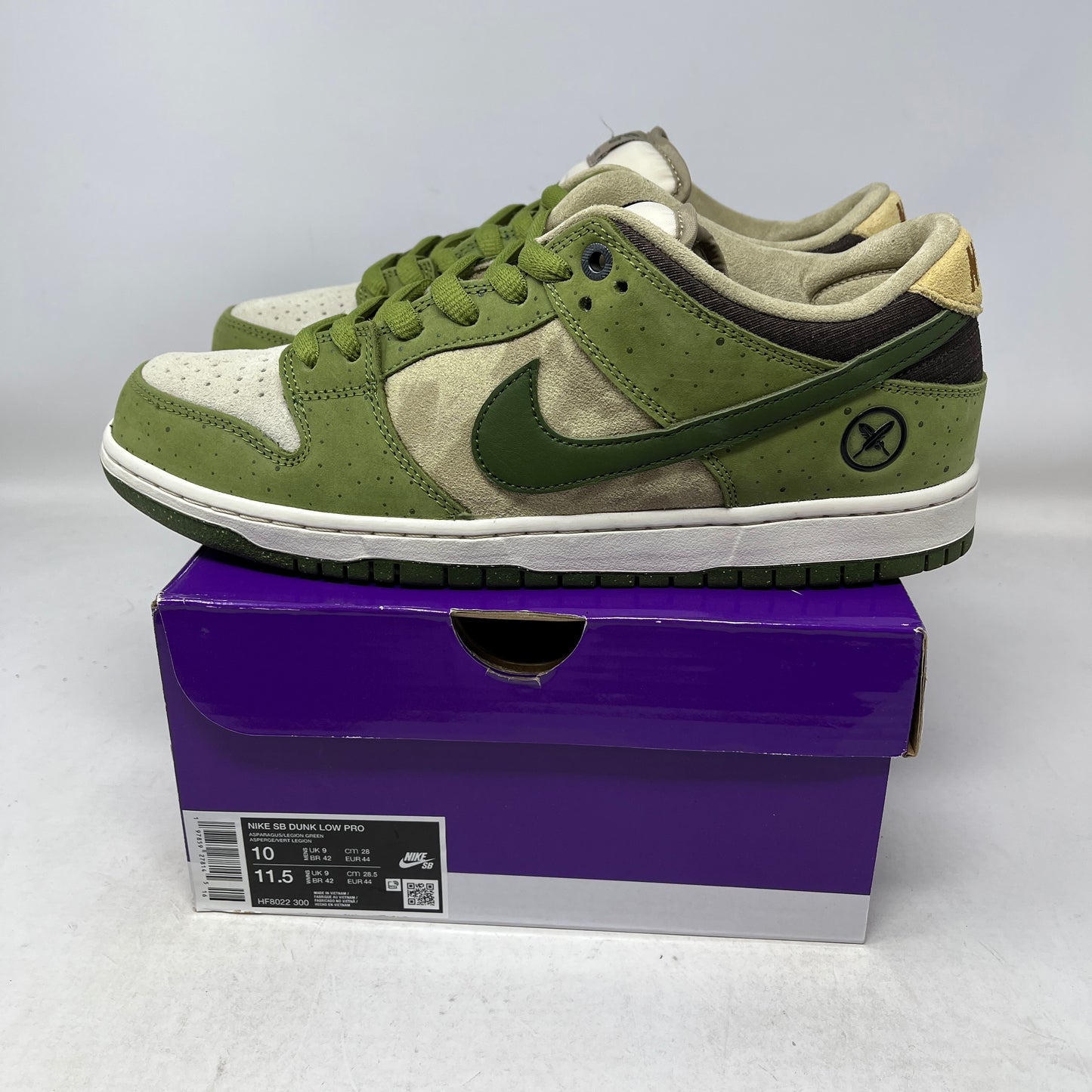 Nike SB Dunk Low Yuto Horigome Matcha Used