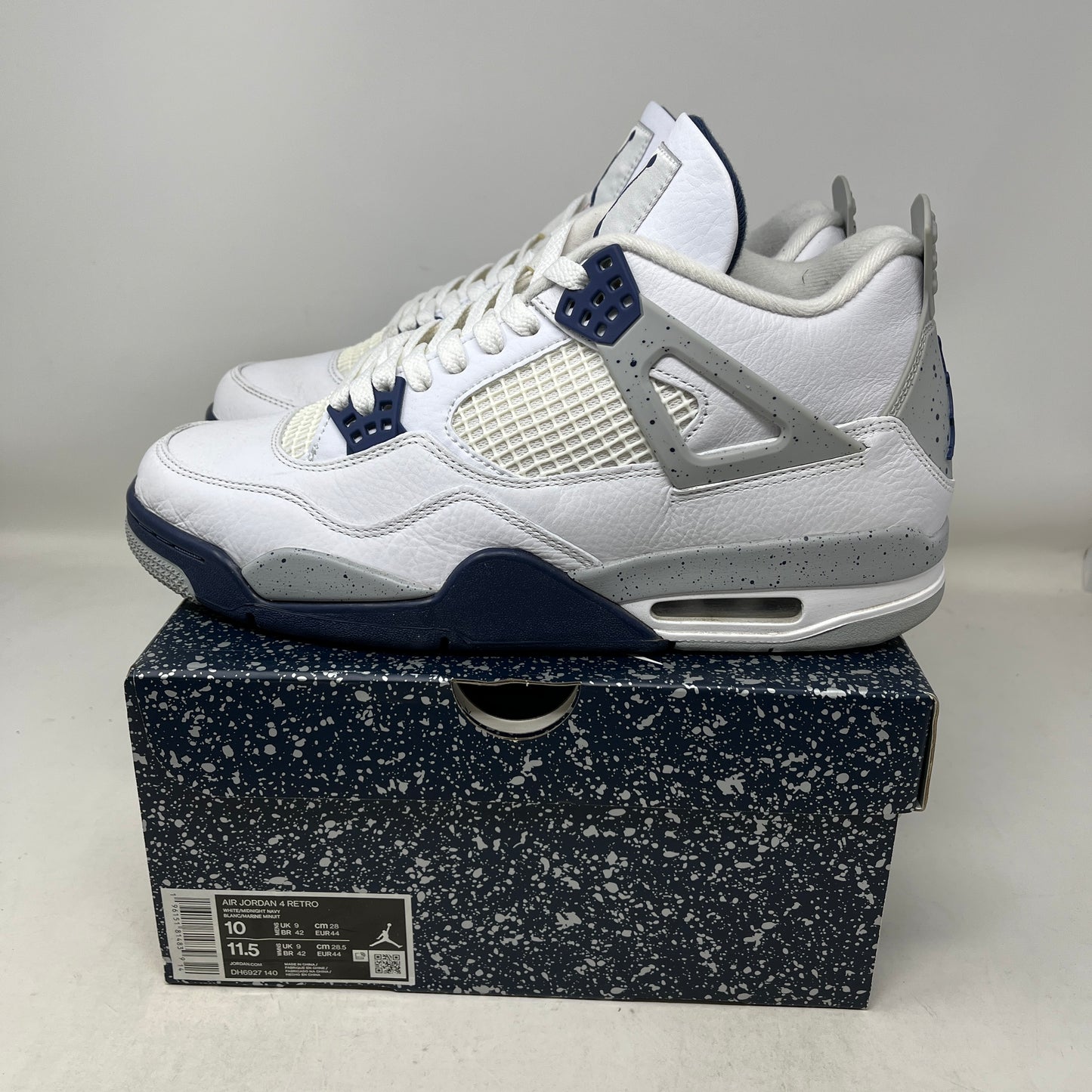Jordan 4 Retro Midnight Navy Used