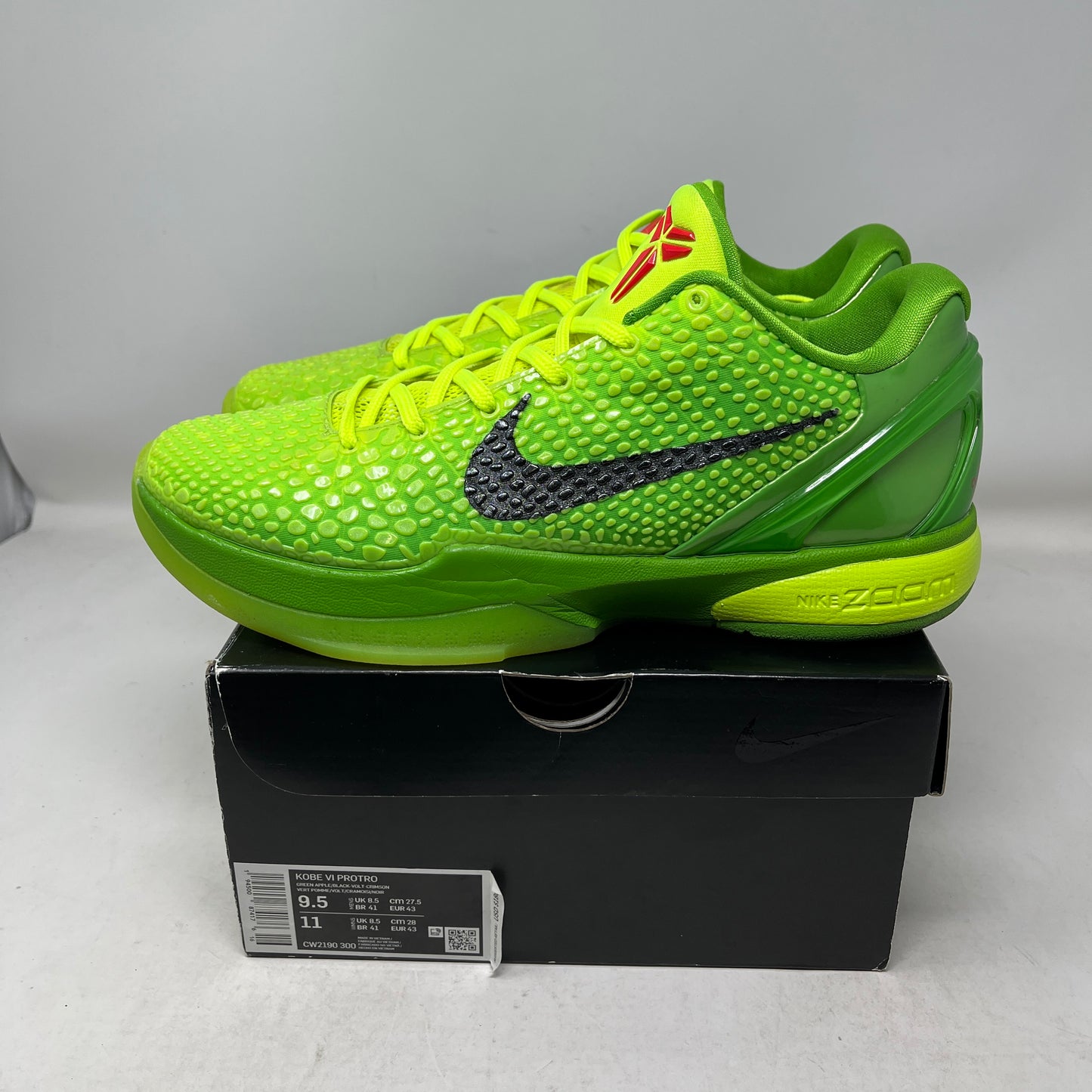 Nike Kobe 6 Protro Grinch (2020) Used
