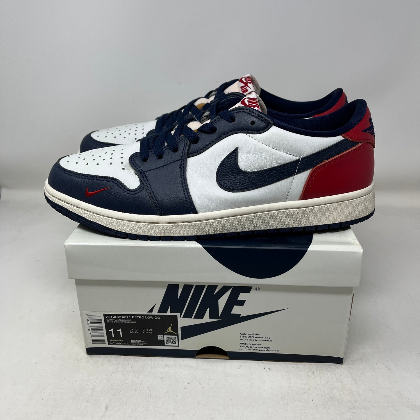 Jordan 1 Retro Low OG Howard University Used