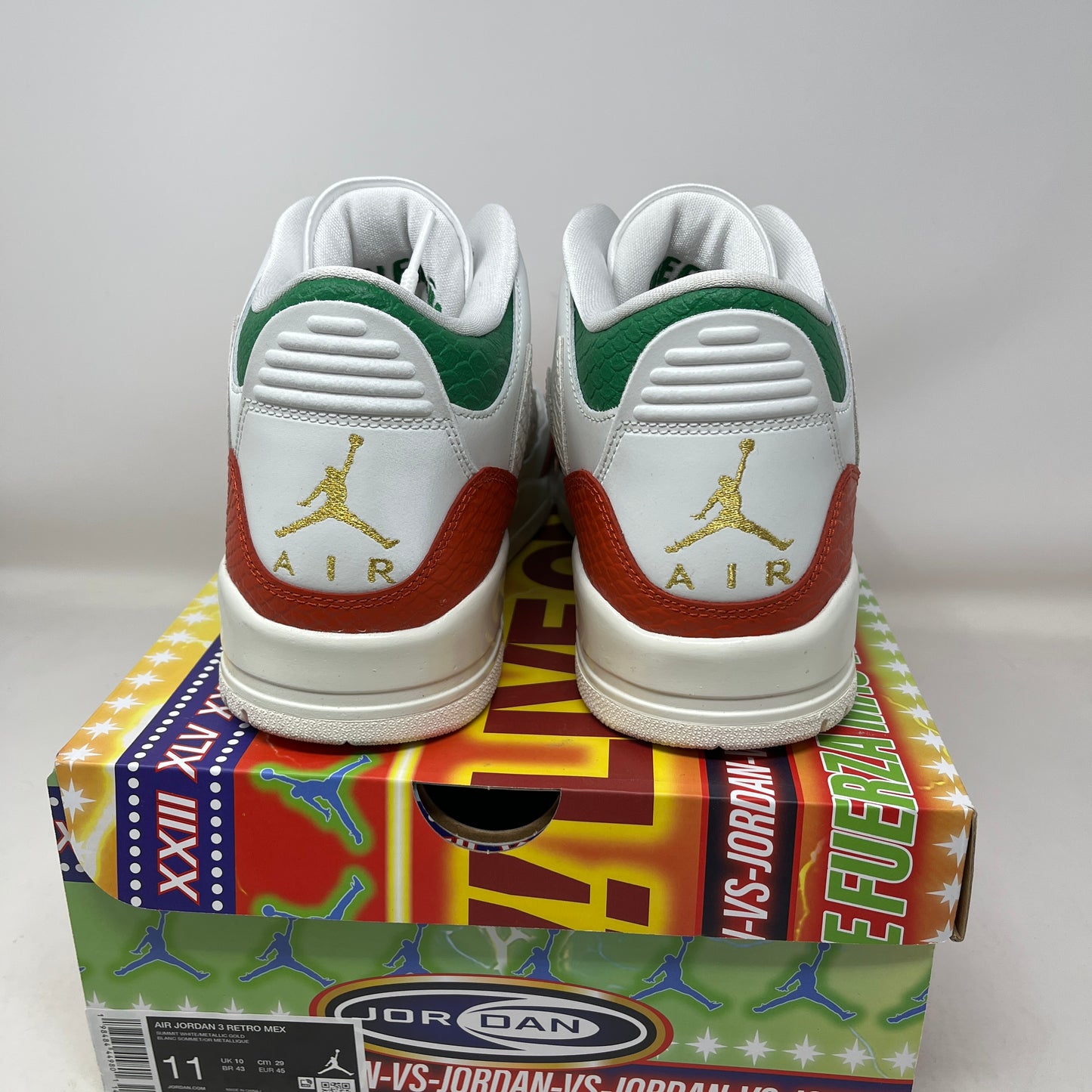 Jordan 3 Retro El Vuelo Summit White Used