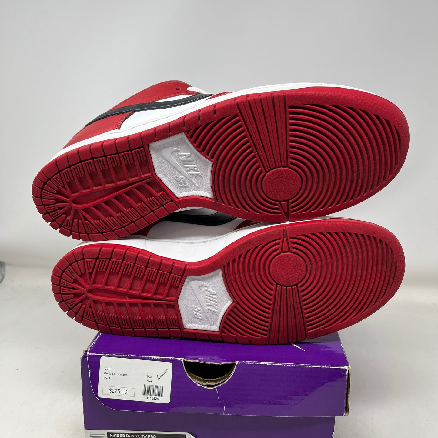 Nike SB Dunk Low Pro J-Pack Chicago Used