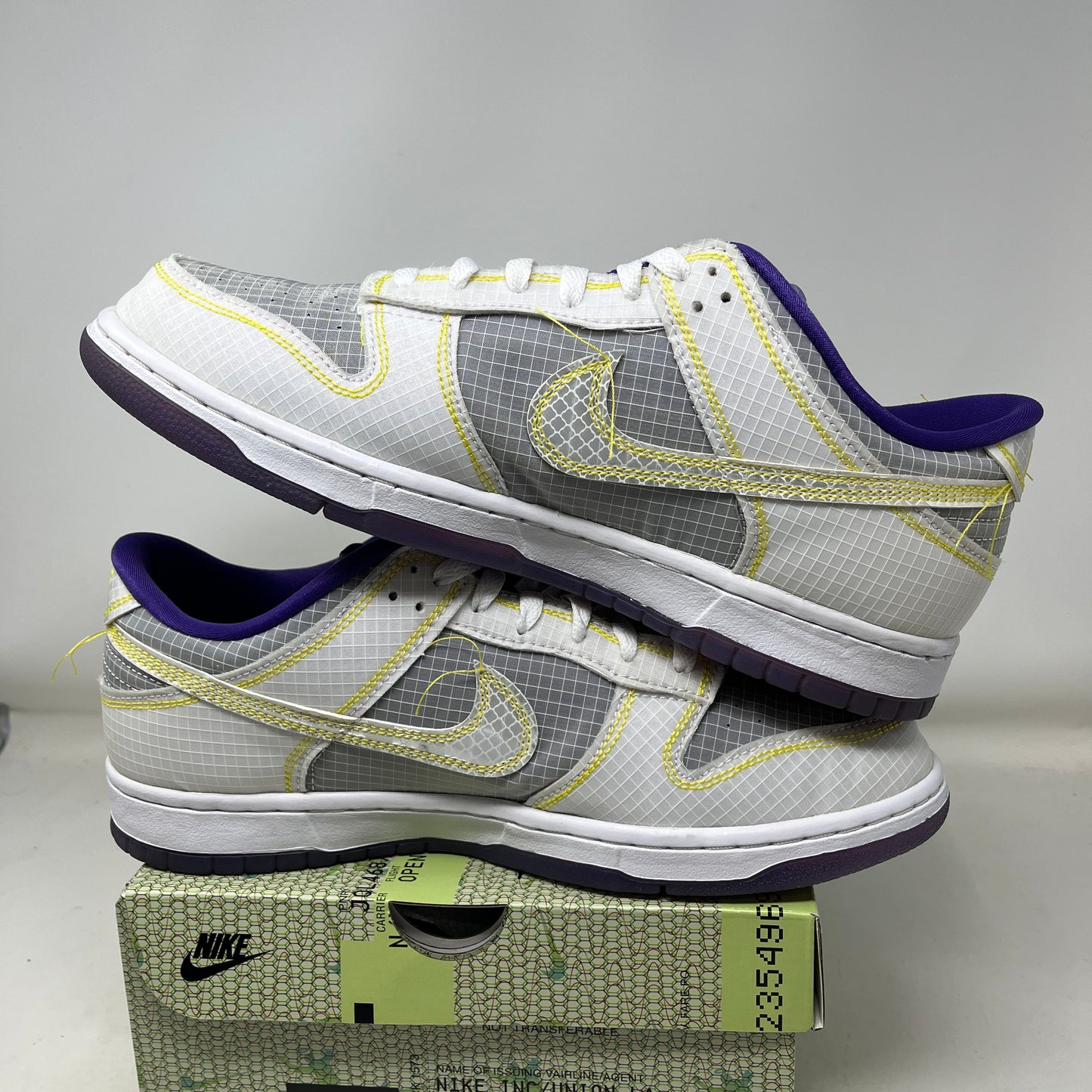 Nike Dunk Low Union Passport Pack Court Purple Used
