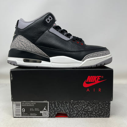 Jordan 3 Retro OG Black Cement (2024) Used