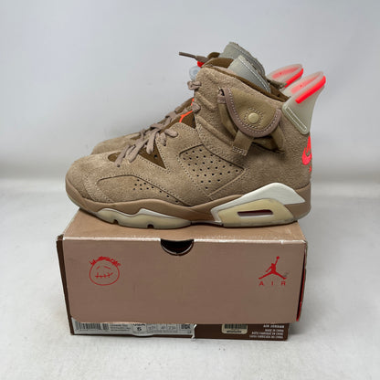 Jordan 6 Retro Travis Scott British Khaki (Tried On)