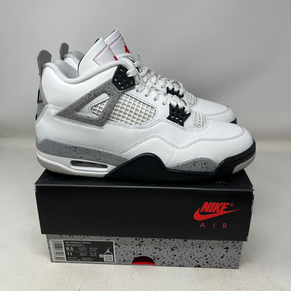 Jordan 4 Retro White Cement (2025) Used
