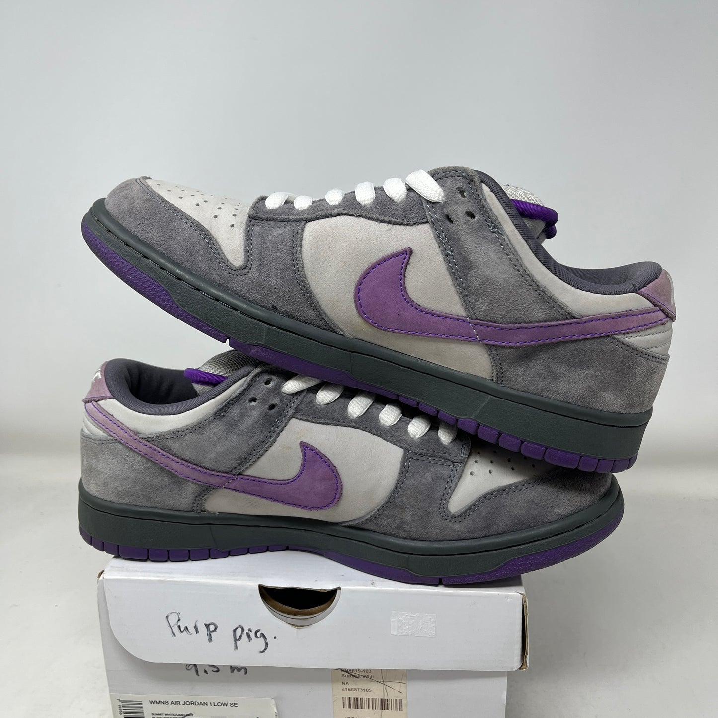 Nike SB Dunk Low Purple Pigeon Used
