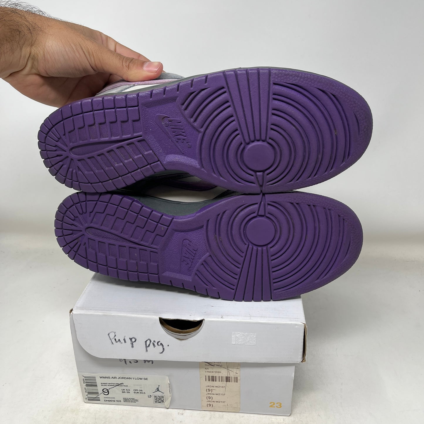 Nike SB Dunk Low Purple Pigeon Used