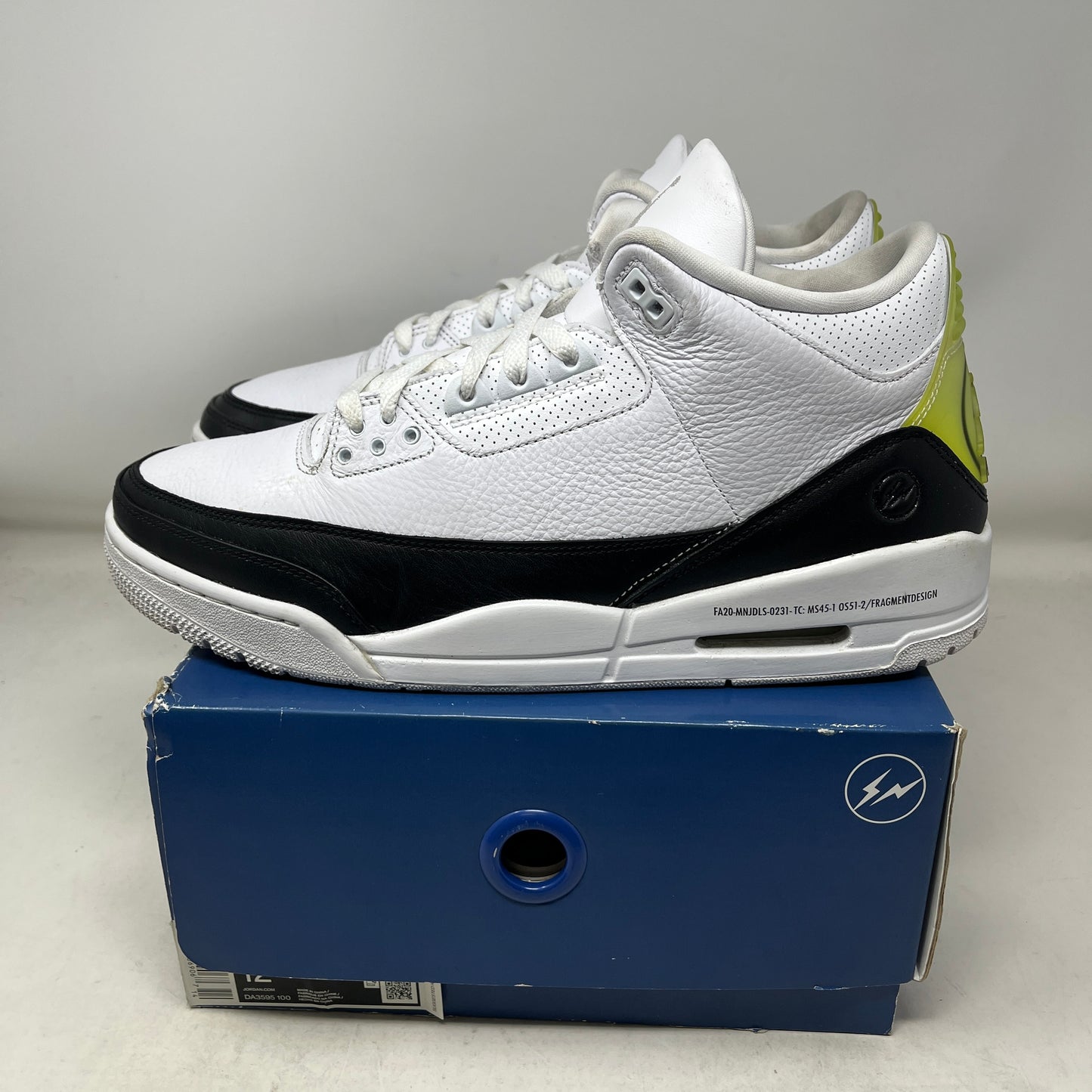 Jordan 3 Retro Fragment Used
