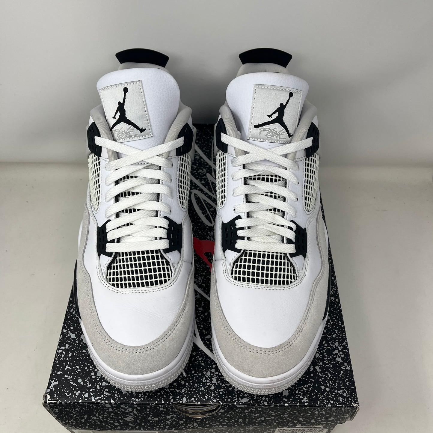 Jordan 4 Retro Military Black Used