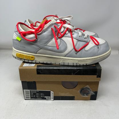 Nike Dunk Low Off-White Lot 6 Used