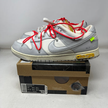 Nike Dunk Low Off-White Lot 6 Used