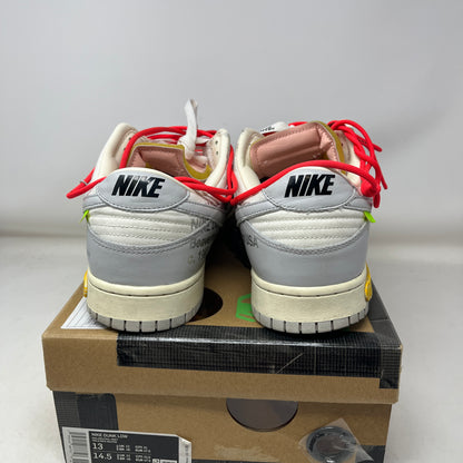 Nike Dunk Low Off-White Lot 6 Used