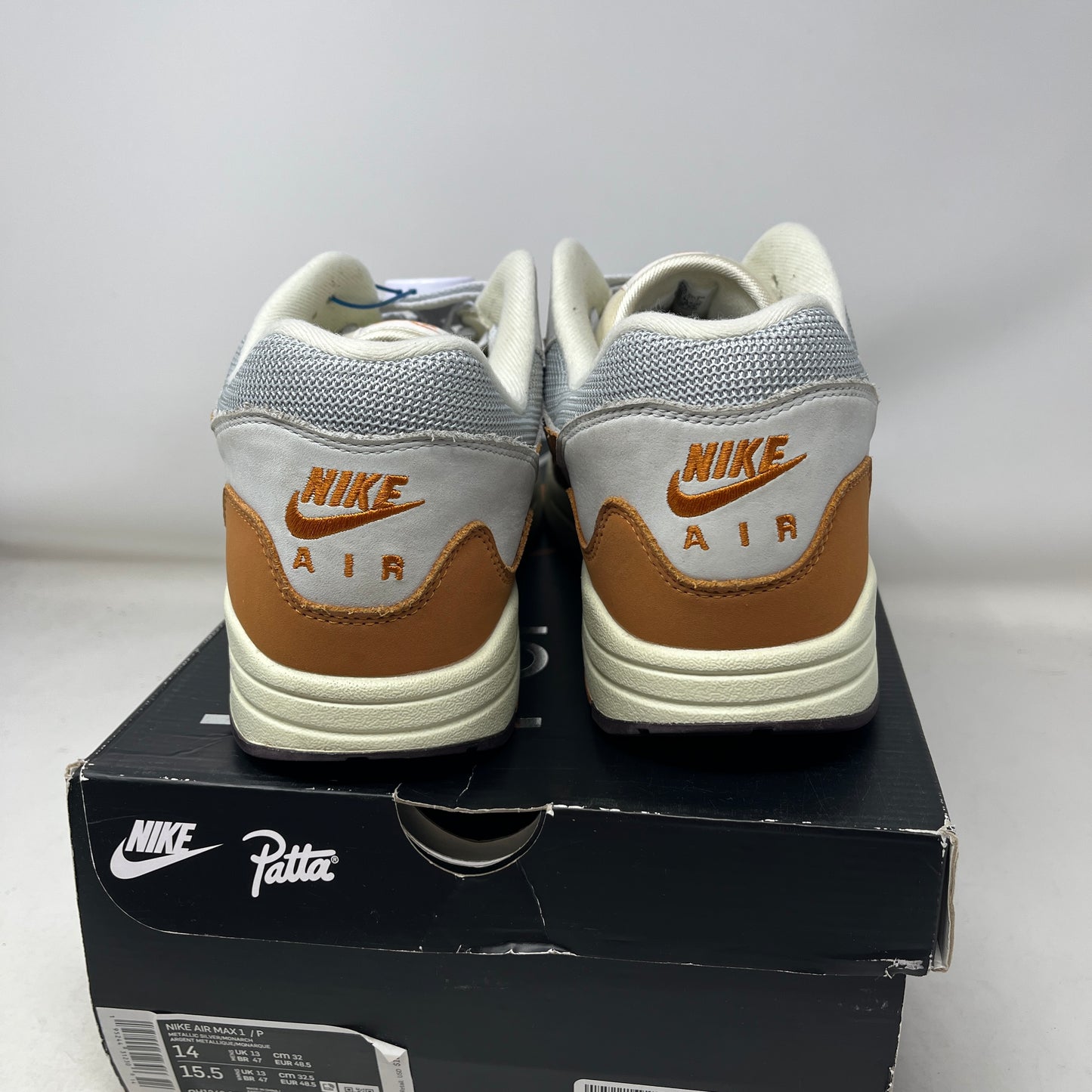 Nike Air Max 1 Patta Waves Monarch (with Bracelet) Used