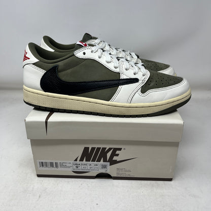 Jordan 1 Retro Low OG SP Travis Scott Medium Olive Used