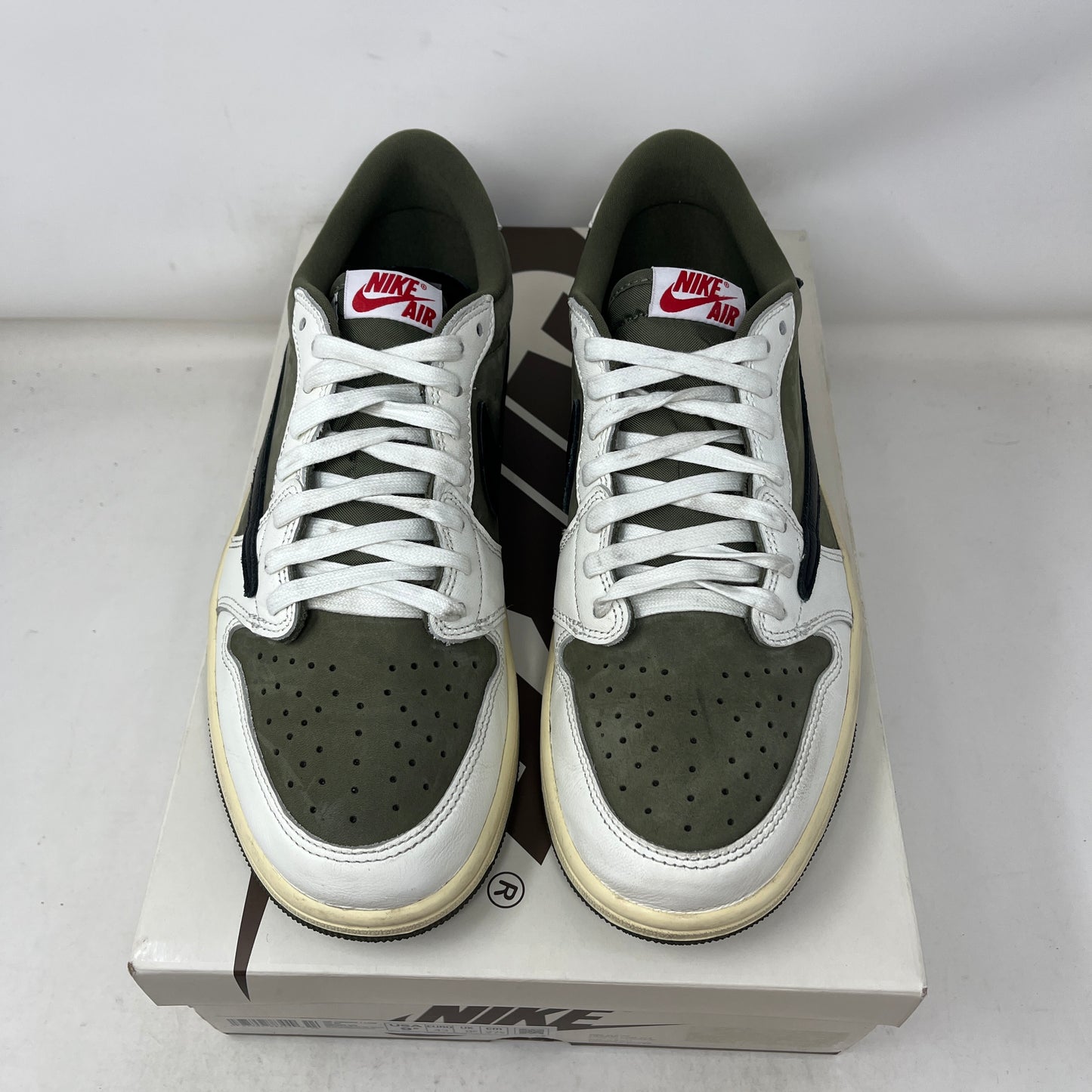 Jordan 1 Retro Low OG SP Travis Scott Medium Olive Used