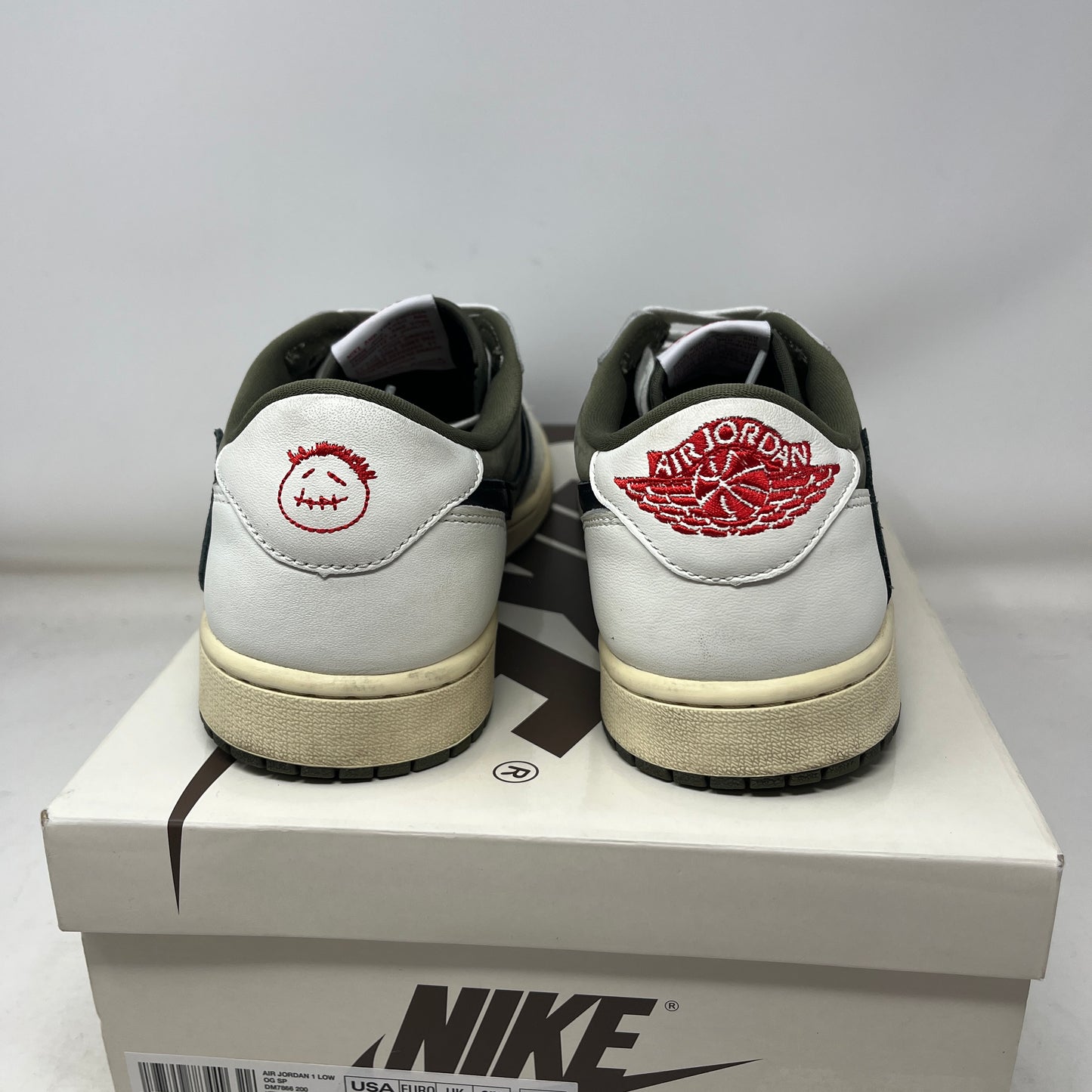 Jordan 1 Retro Low OG SP Travis Scott Medium Olive Used