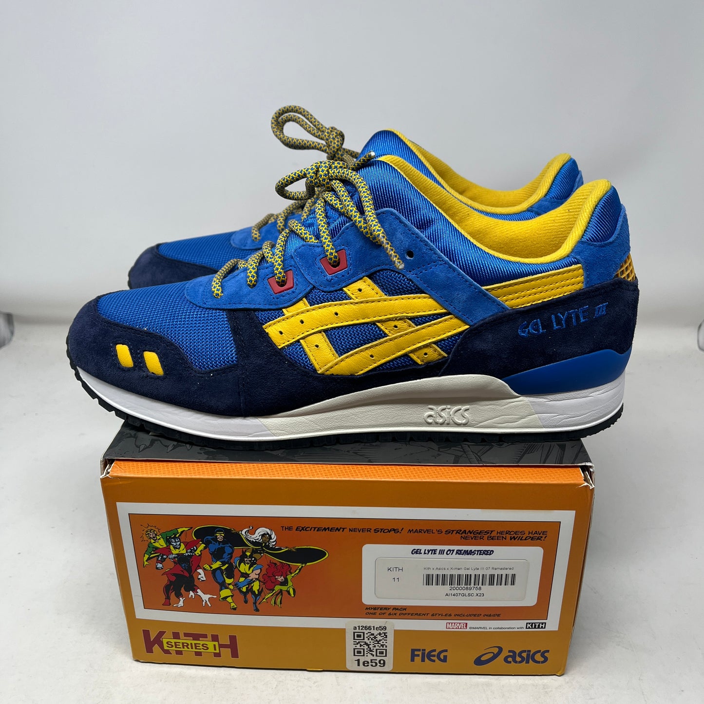 ASICS Gel-Lyte III '07 Remastered Kith Marvel X-Men Cyclops Used