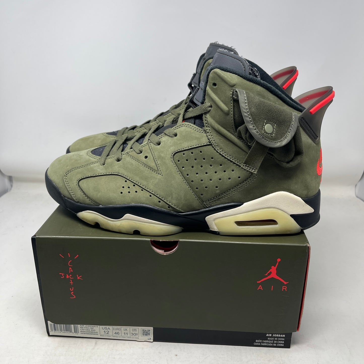 Jordan 6 Retro Travis Scott Used