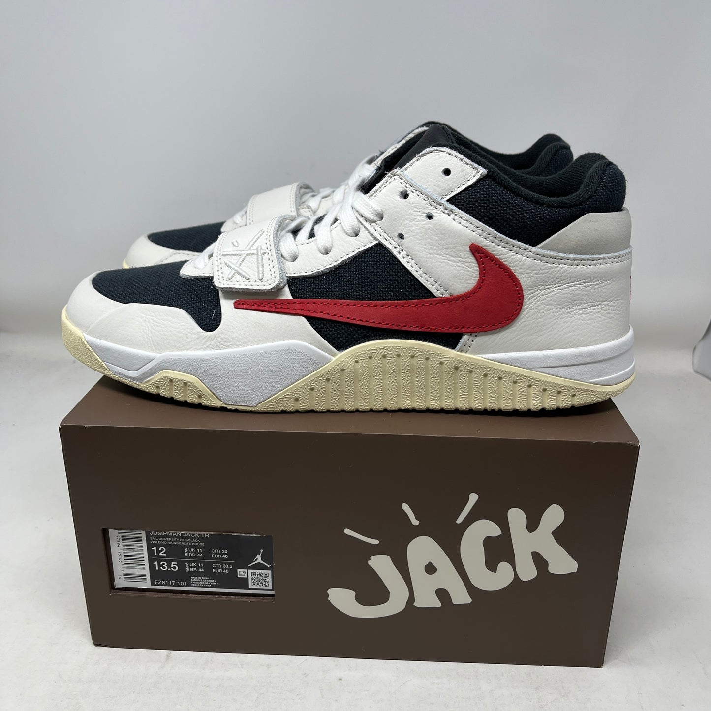Jordan Jumpman Jack TR Travis Scott University Red Used