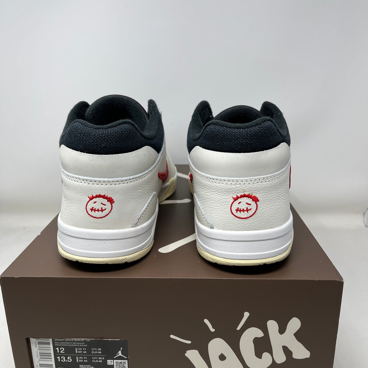 Jordan Jumpman Jack TR Travis Scott University Red Used