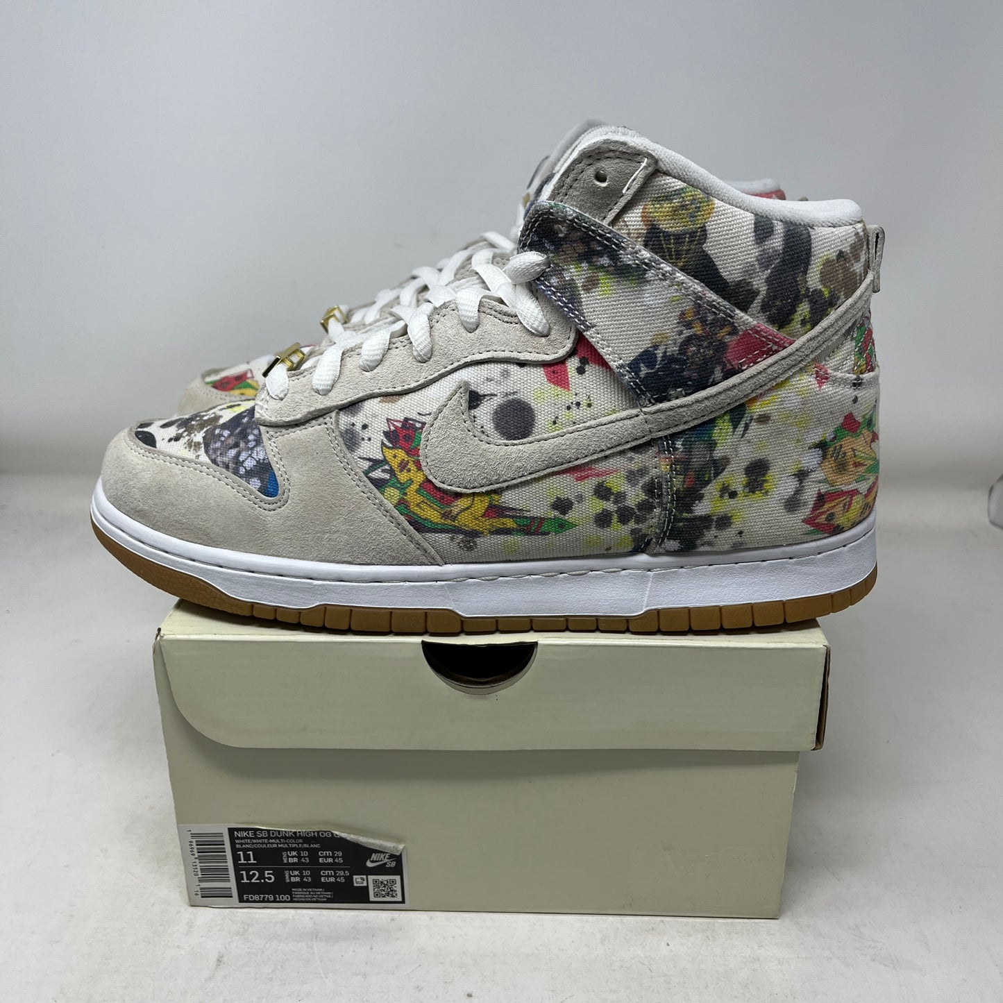 Nike SB Dunk High Supreme Rammellzee Used