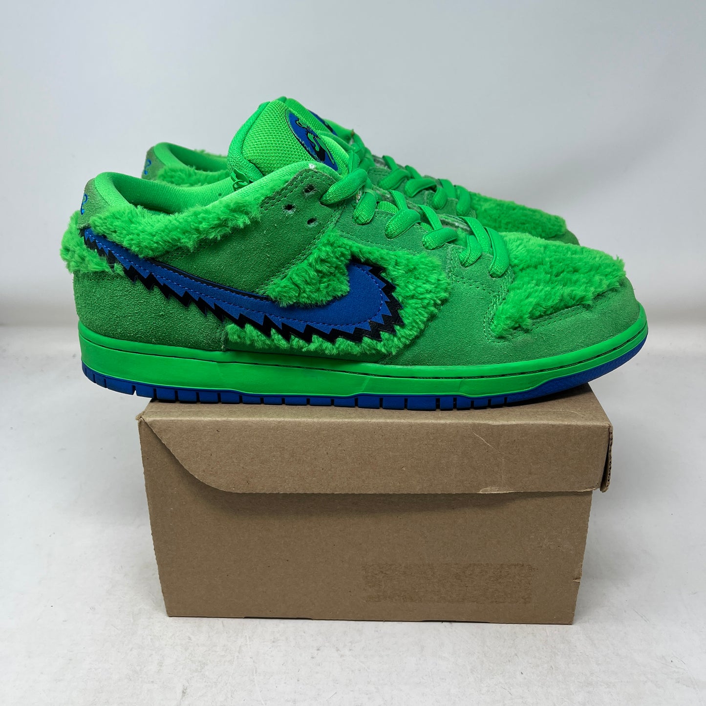 Nike SB Dunk Low Grateful Dead Bears Green Used (No Box)