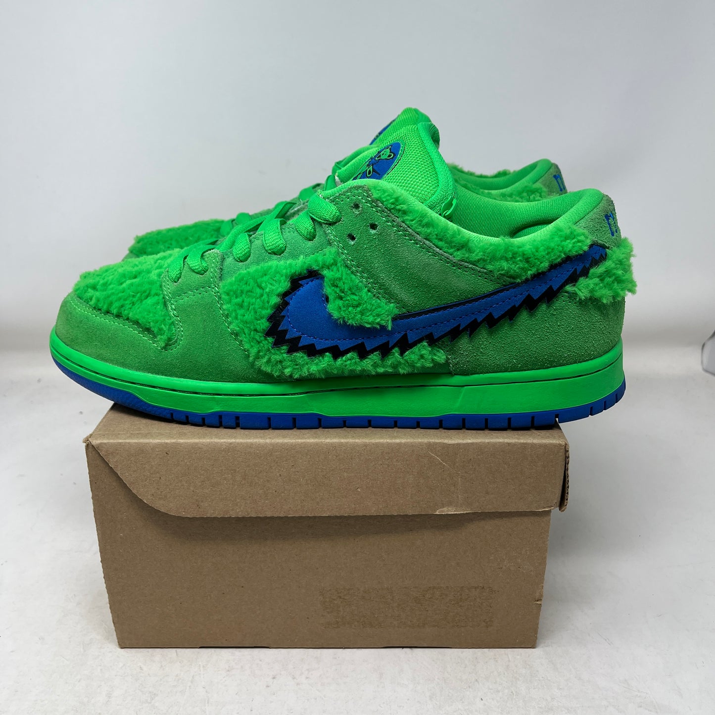 Nike SB Dunk Low Grateful Dead Bears Green Used (No Box)