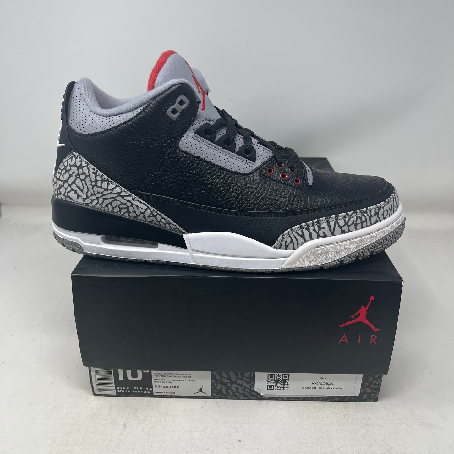 Jordan 3 Retro Black Cement (2018)