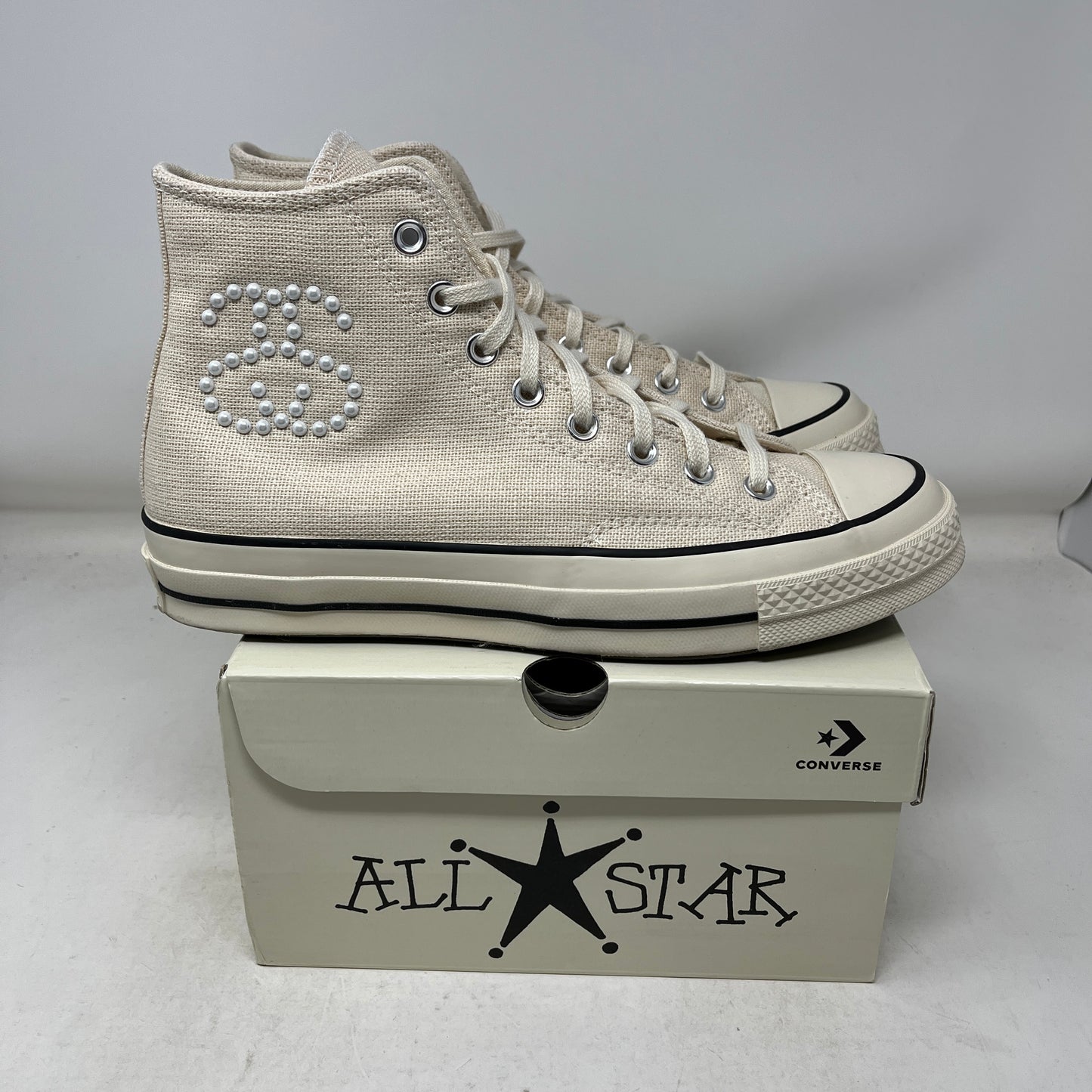 Converse Chuck Taylor All Star 70 Hi Stussy Fossil Pearl Used