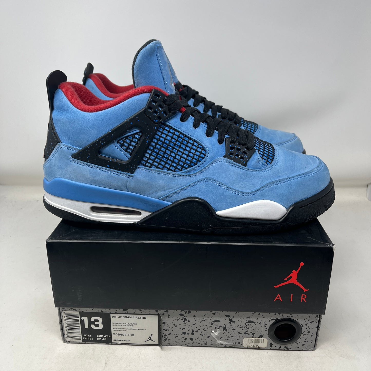 Jordan 4 Retro Travis Scott Cactus Jack Used