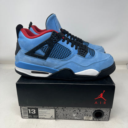 Jordan 4 Retro Travis Scott Cactus Jack Used