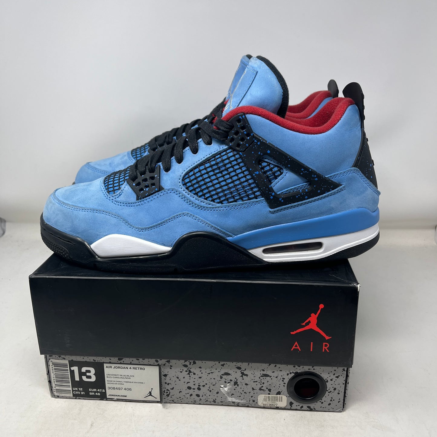 Jordan 4 Retro Travis Scott Cactus Jack Used