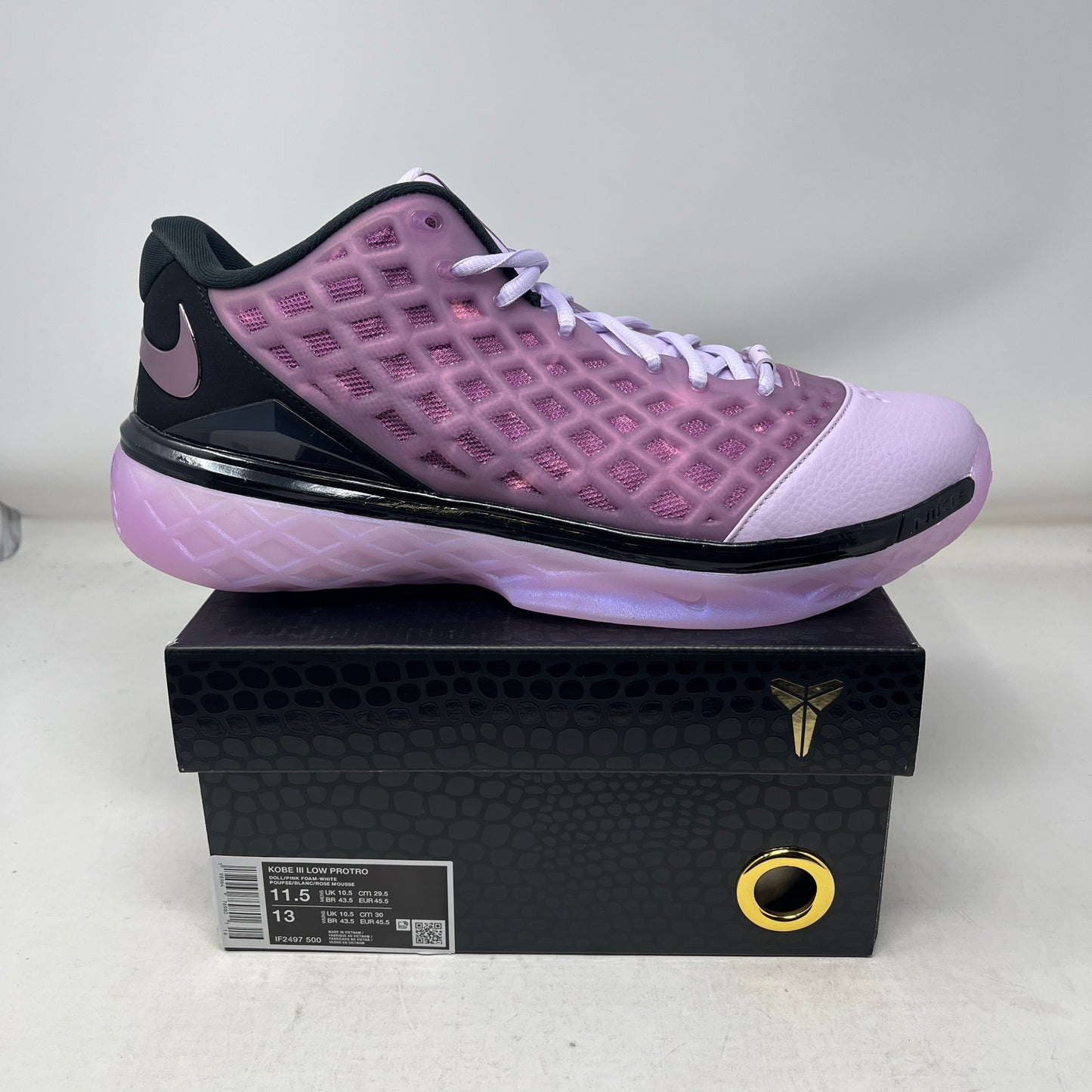 Nike Kobe 3 Low Protro Pink Quartz