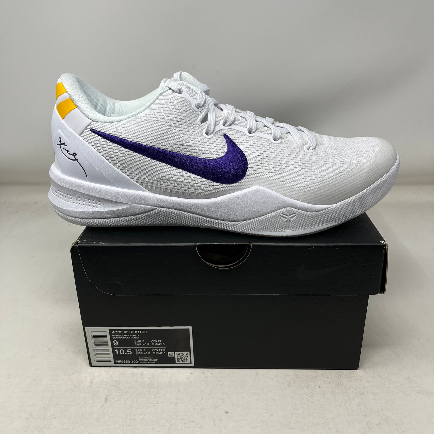 Nike Kobe 8 Protro Lakers Home