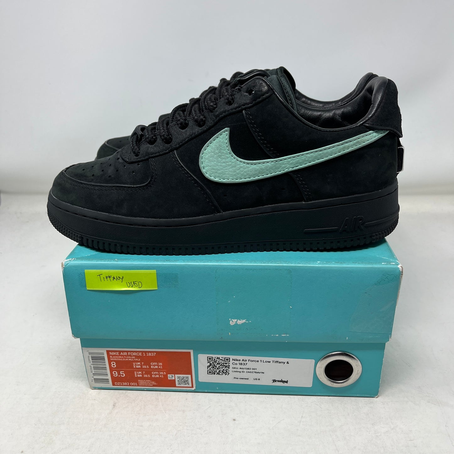 Nike Air Force 1 Low Tiffany & Co. 1837 Used