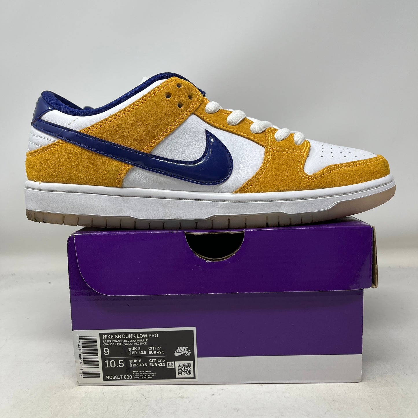 Nike SB Dunk Low Laser Orange Used