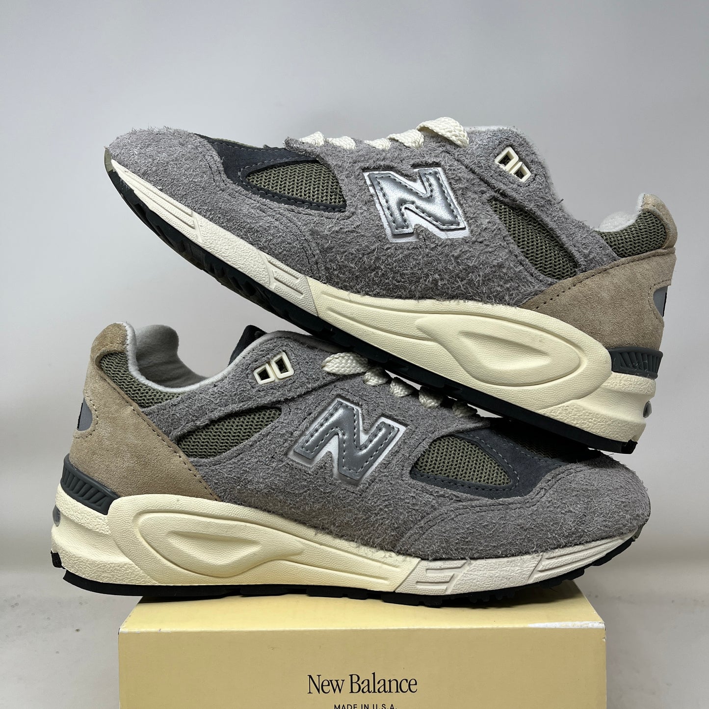 New Balance 990v2 MiUSA Teddy Santis Marblehead Incense Used