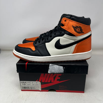 Jordan 1 Retro High OG Satin Shattered Backboard (Women's) Used