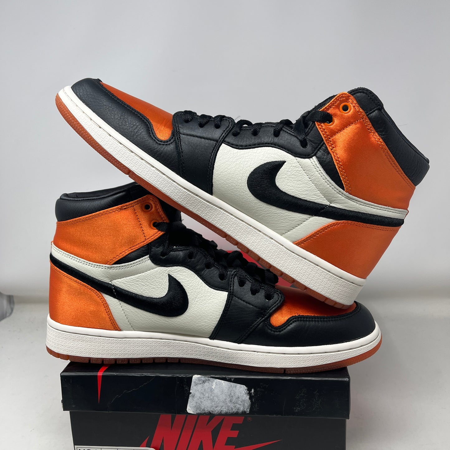 Jordan 1 Retro High OG Satin Shattered Backboard (Women's) Used