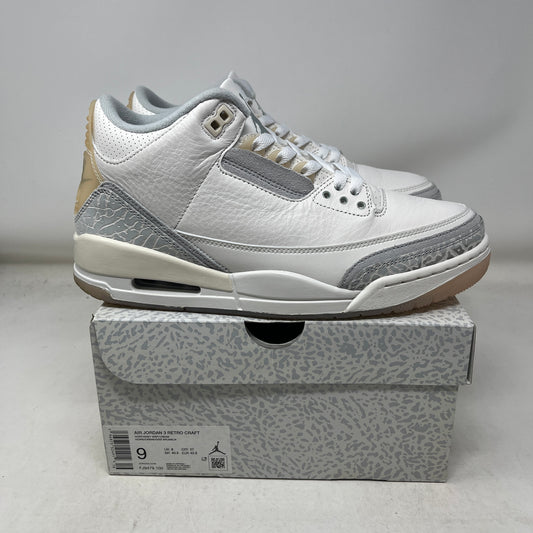 Jordan 3 Retro Craft Ivory Used