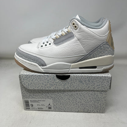 Jordan 3 Retro Craft Ivory Used