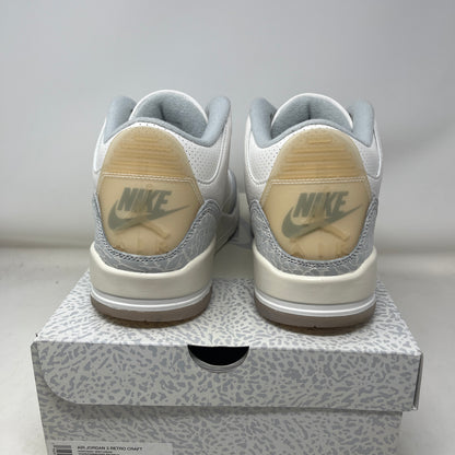 Jordan 3 Retro Craft Ivory Used